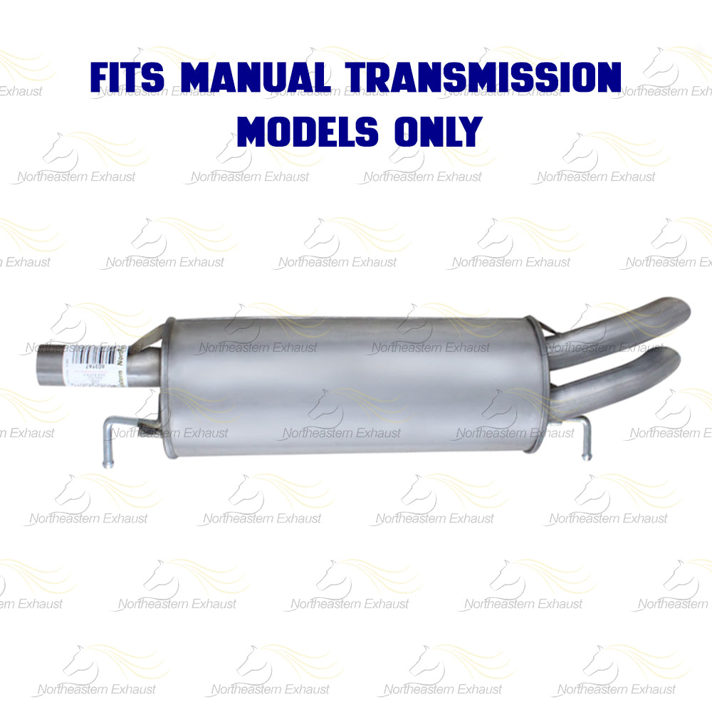 1998-2005 Volkswagen Passat 1.8L EPA Approved Catalytic Converter Intermediate Pipe Muffler and Resonator Kit