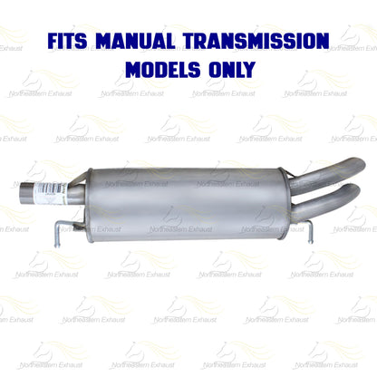 1998-2005 Volkswagen Passat 1.8L EPA Approved Catalytic Converter Intermediate Pipe Muffler and Resonator Kit