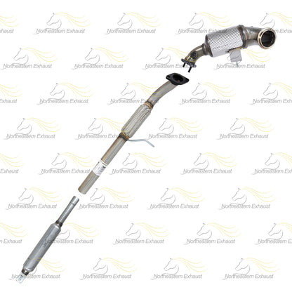 2012-2015 Ford Explorer 2.0L EPA Manifold Catalytic w/ Front Pipe Resonator Kit