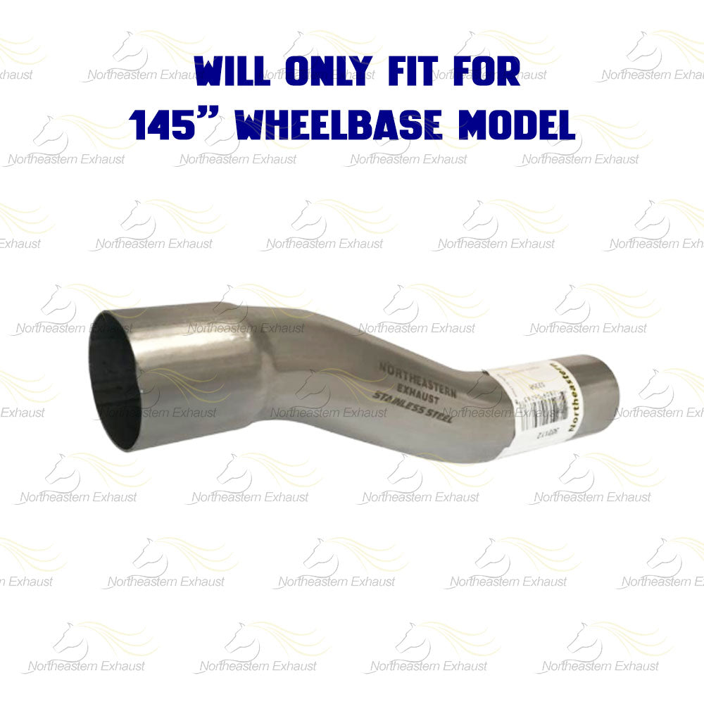 2005-2008 Ford F-150 4.2L 145" WB Stainless Steel Exhaust Pipes