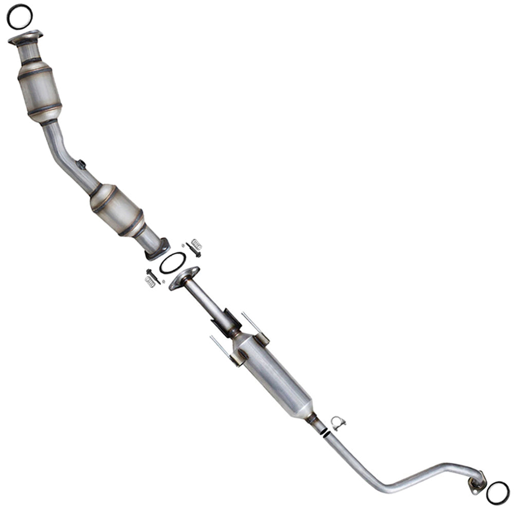 2012-2017 Nissan Versa 1.6L Exhaust Catalytic Converter with Resonator | EPA Approved | SEDAN