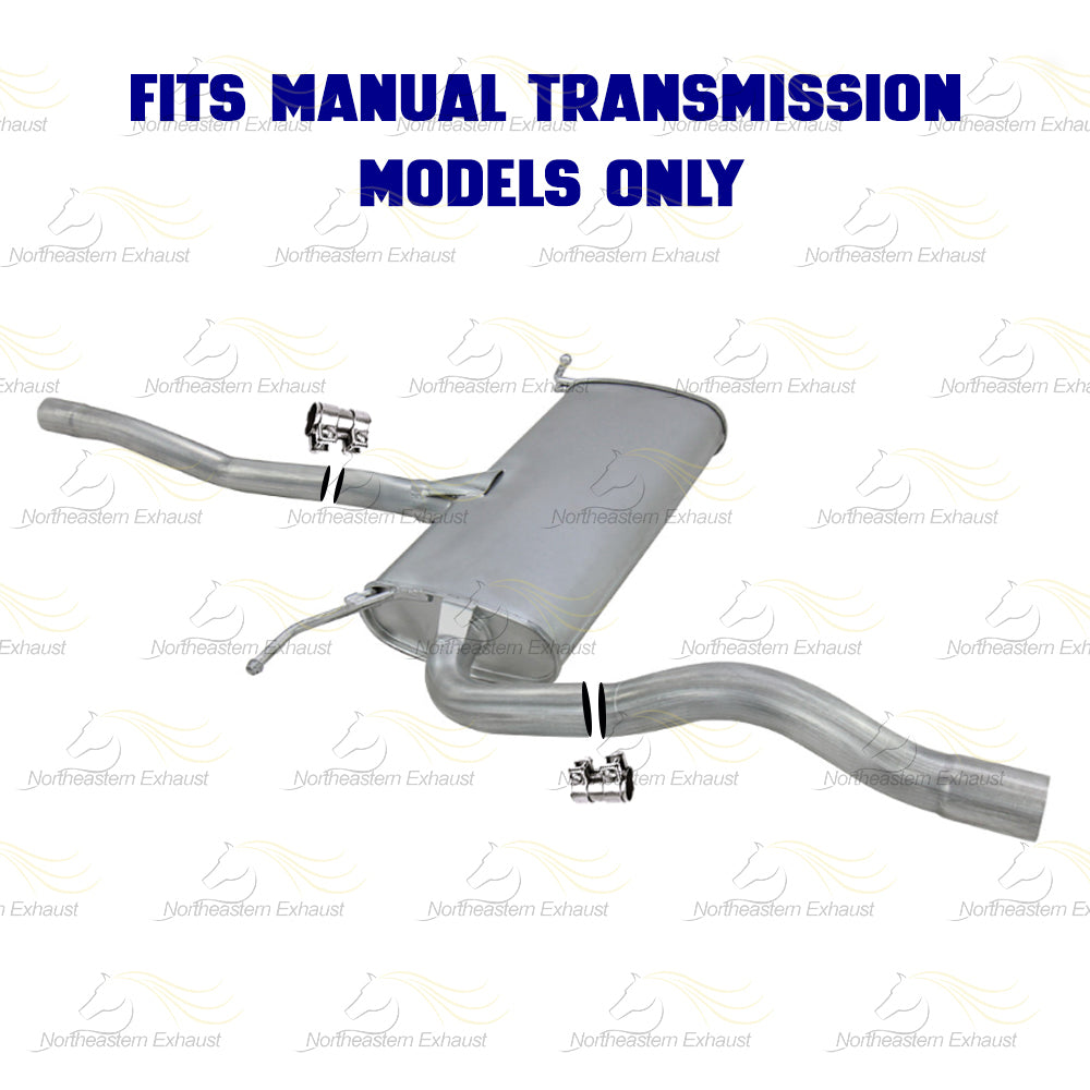 1998-2005 Volkswagen Passat 1.8L Exhaust Intermediate Flex Pipe Muffler Kit