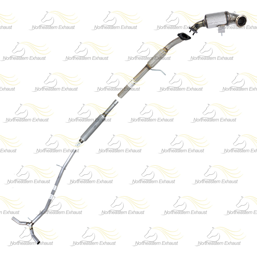 2012-2015 Ford Explorer 2.0L EPA Manifold Catalytic w/ Front Pipe Resonator Kit