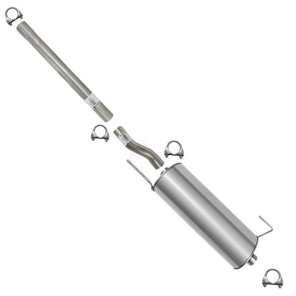 2005-2008 Ford F-150 4.2L 145" WB Stainless Steel Exhaust Pipes Muffler Kit