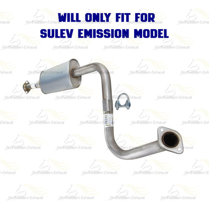 2009-2012 Nissan Sentra 2.0L Rear Exhaust EPA Catalytic Resonator Pipe Kit