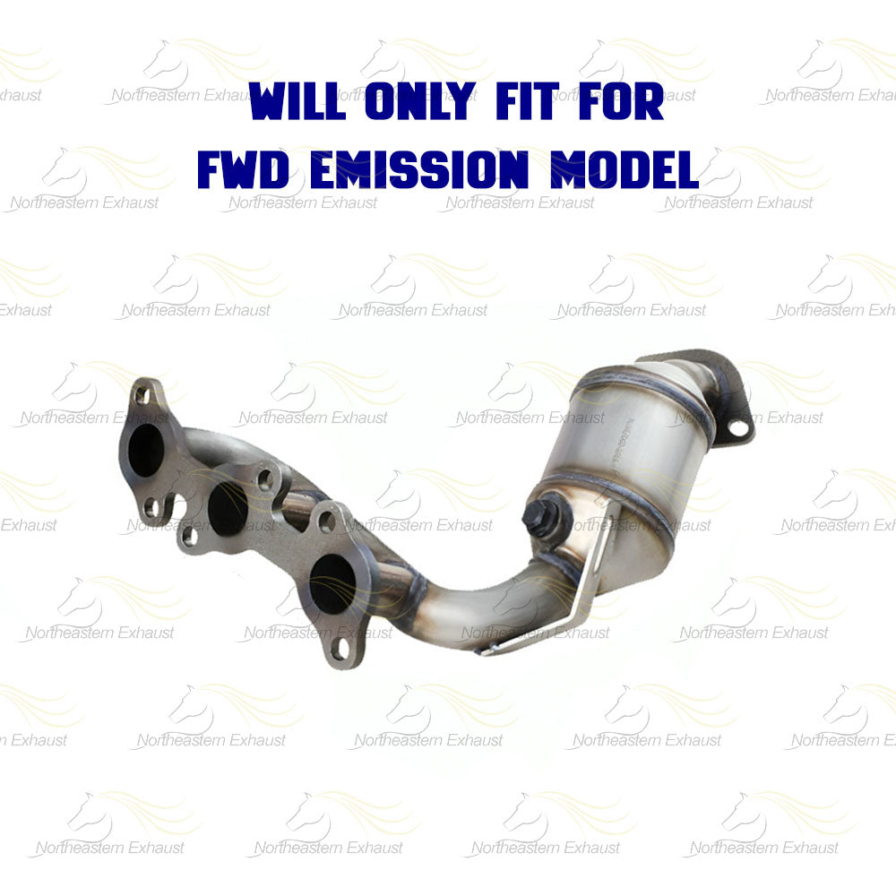 2004-2006 Sienna 3.3L FWD Pair of Manifold Catalytic Kit EPA Approved