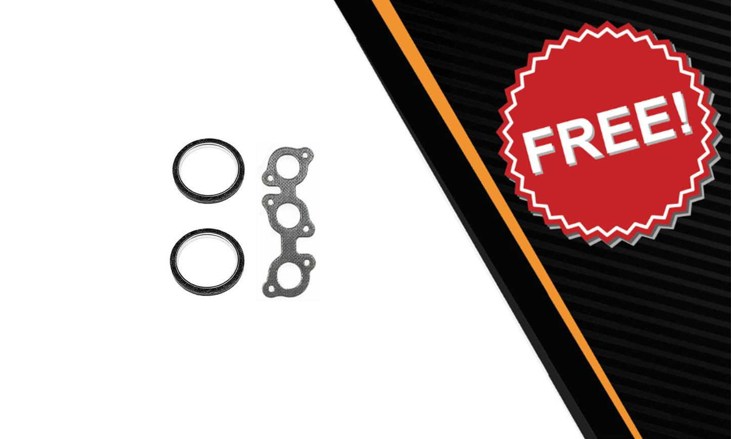 2004-2006 Sienna 3.3L FWD Pair of Manifold Catalytic Kit EPA Approved