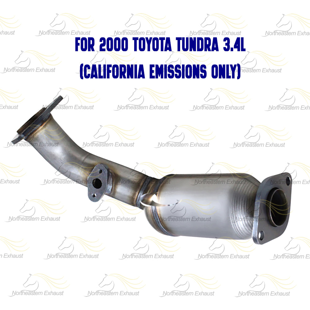 2000-2004 Toyota Tundra 3.4L EPA Approved Front & Rear Exhaust Catalytic Converter