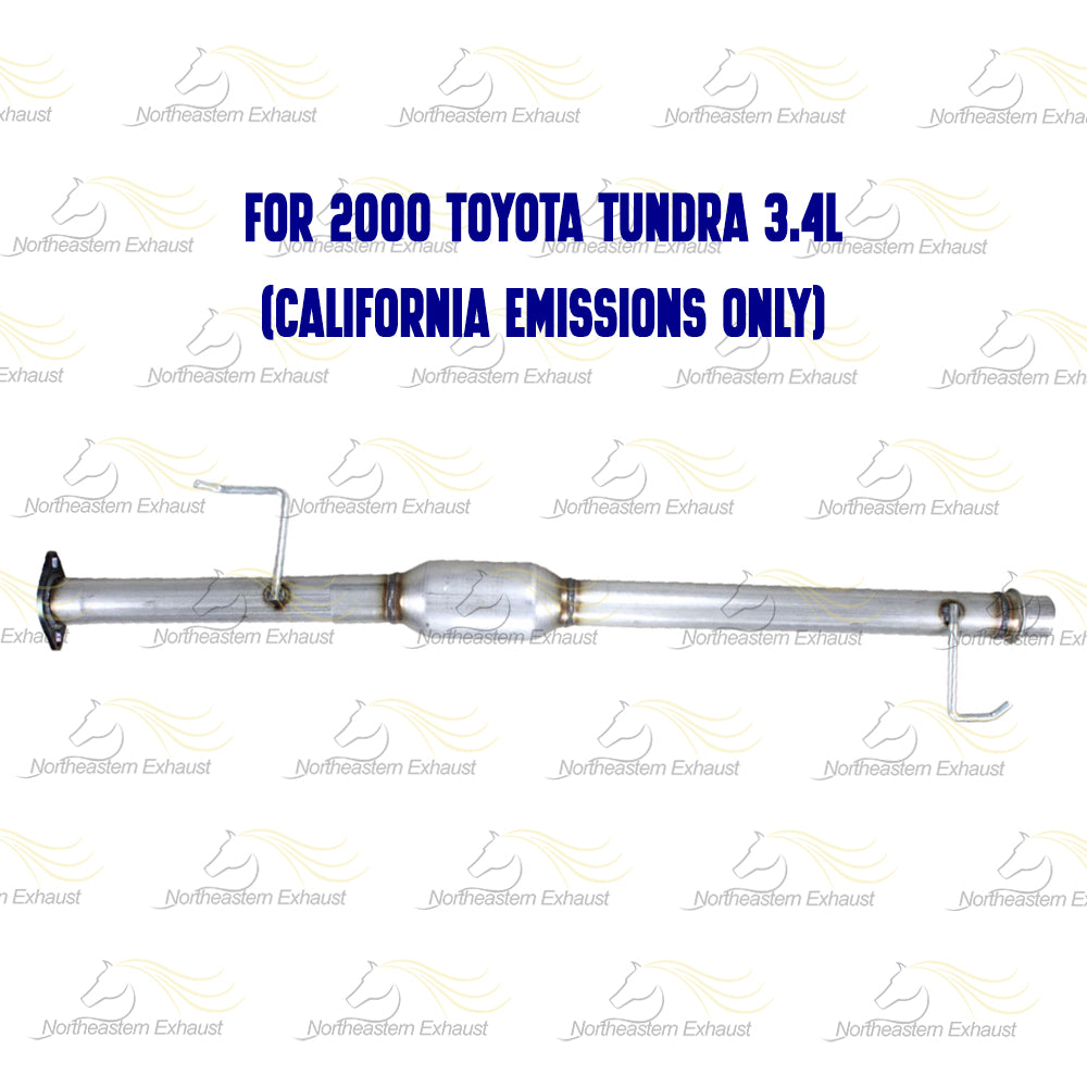 2000-2004 Toyota Tundra 3.4L EPA Approved Front & Rear Exhaust Catalytic Converter