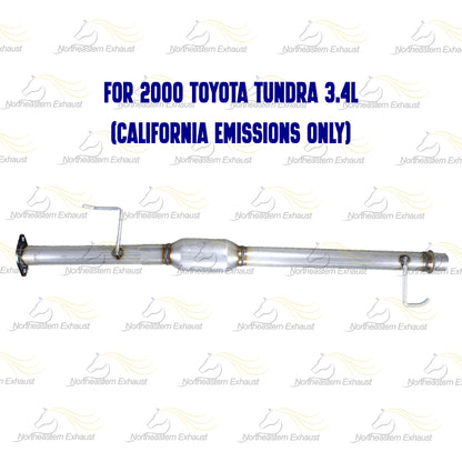 2000-2004 Toyota Tundra 3.4L EPA Approved Front & Rear Exhaust Catalytic Converter