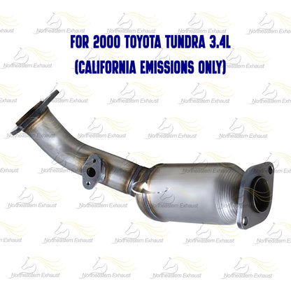 2000-2004 Toyota Tundra 3.4L EPA Approved Front and Rear Exhaust Catalytic Converter Muffler Assembly