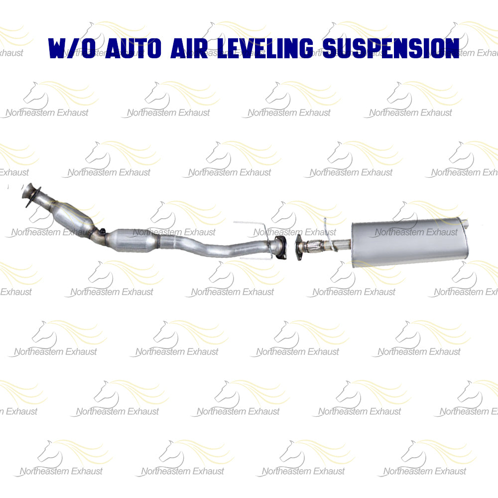 2008-2009 Trailblazer and Envoy 4.2L EPA-Approved Rear Catalytic Muffler Kit