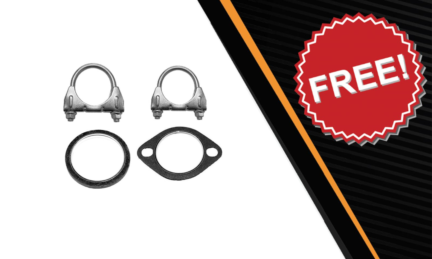2008-2009 Trailblazer and Envoy 4.2L EPA-Approved Rear Catalytic Muffler Kit