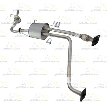 Muffler Assembly and Resonator for 1996-2000 Nissan Pathfinder and Infiniti QX4 3.3L