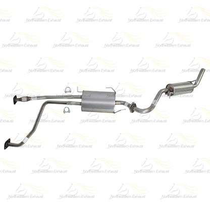 Muffler Assembly and Resonator for 1996-2000 Nissan Pathfinder and Infiniti QX4 3.3L