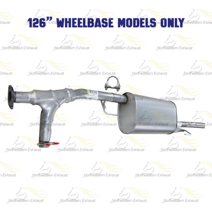 2009-2012 Suzuki Equator 4.0L EPA Approved Exhaust Pair of Manifold Catalytic Converters Muffler and Pipes Complete System Kit