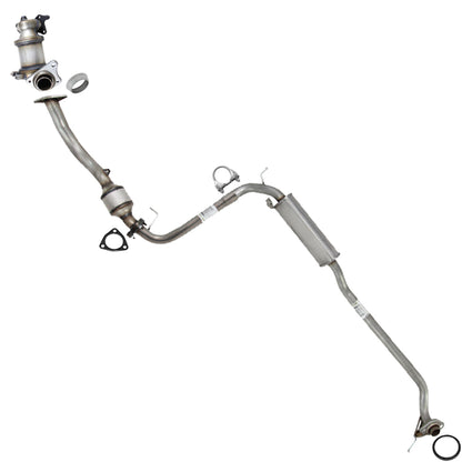 2009–2013 Honda Fit 1.5L Front Manifold Rear Catalytic Converter Resonator Pipe Exhaust Kit | EPA Approved