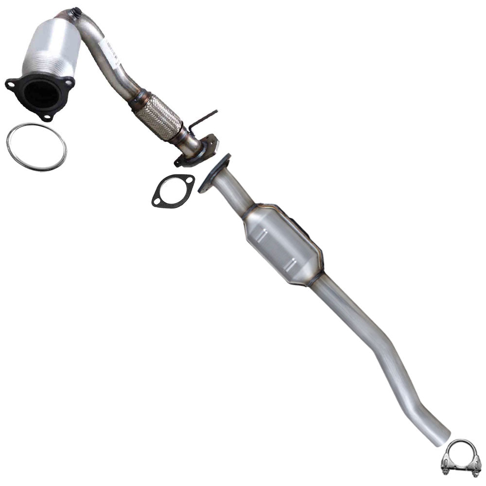 2010-2014 Chevy Equinox 2.4L Exhaust Front & Rear Catalytic Kit EPA-Approved