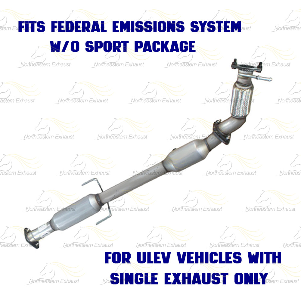 2011-2014 Hyundai Sonata 2.4L Exhaust Flex Pipe with Rear Catalytic and Intermediate Pipe Kit | EPA Approved