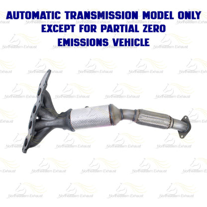 2009-2010 Ford Focus 2.0L EPA Approved Exhaust Manifold Converter Resonator Muffler Kit