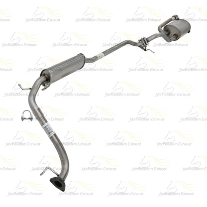 2009-2013 Honda Fit 1.5L Stainless Steel Resonator & Muffler Exhaust Kit