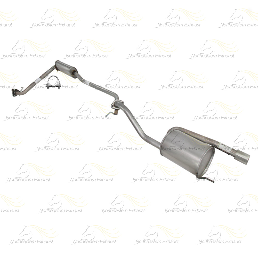 2009-2013 Honda Fit 1.5L Stainless Steel Resonator & Muffler Exhaust Kit