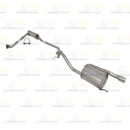 2009-2013 Honda Fit 1.5L Stainless Steel Resonator & Muffler Exhaust Kit