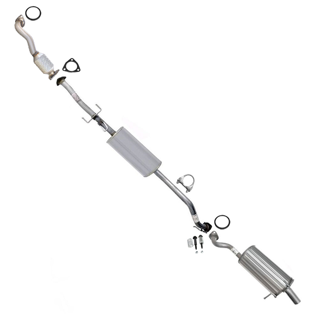 2010 Honda CR-V 2.4L EPA Approved Catalytic Converter, Resonator & Muffler