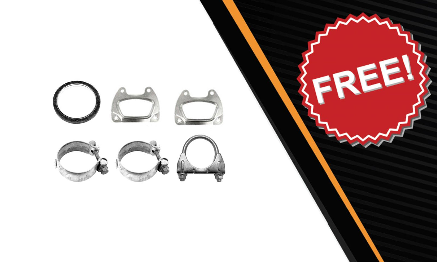 2013-2020 Dodge Durango 3.6L EPA-Approved Pair of Catalytic with Pipe Kit