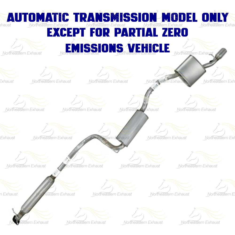 2009-2010 Ford Focus 2.0L Complete Exhaust System Kit | EPA Approved