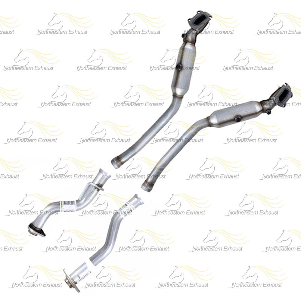 2013-2018 Dodge Durango 3.6L EPA Pair of Catalytic with Extension Pipes Kit