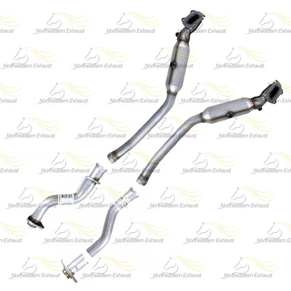2013-2018 Dodge Durango 3.6L EPA Pair of Catalytic with Extension Pipes Kit