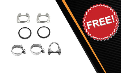 2013-2018 Dodge Durango 3.6L EPA Pair of Catalytic with Extension Pipes Kit