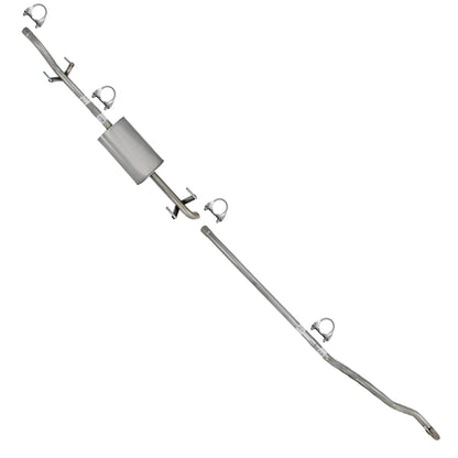 2010-2012 Mercedes-Benz Sprinter 2500 3.0L 170" WB Stainless Steel Exhaust Muffler and Tail Pipe Kit