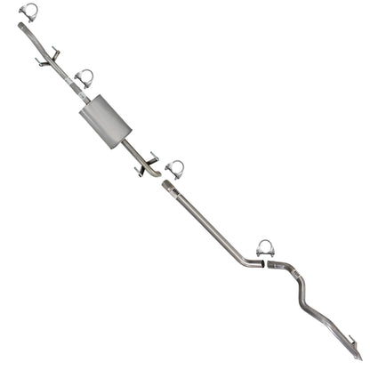 2010-2012 Mercedes-Benz Sprinter 2500 3.0L 144" WB Stainless Steel Exhaust Muffler and Tail Pipe Kit