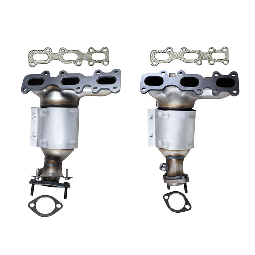 2013-2018 Lincoln MKS, MKT, MKX & MKZ 3.7L Pair of Exhaust Manifold Catalytic Converter | EPA Approved