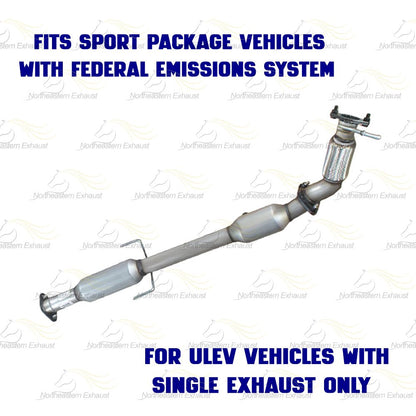 2011-2014 Hyundai Sonata 2.4L Exhaust Rear Catalytic with Flex Pipe and Intermediate Pipe Muffler Kit | EPA Approved