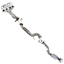 2014-2015 Nissan Rogue Select 2.5L Exhaust Manifold Catalytic Converters and Front Pipe | EPA Approved | FWD