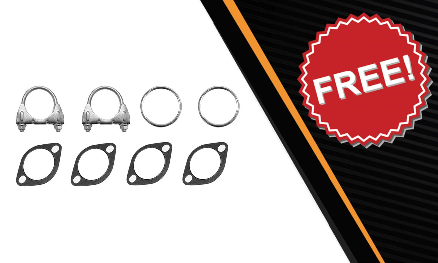2015-2016 GMC Acadia 3.6L Exhaust Catalytic Converters, Pipes and Muffler System Kit | EPA Approved
