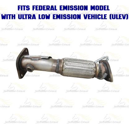 2011-2013 Hyundai Elantra 1.8L Front Pipe, Catalytic Converter and Muffler