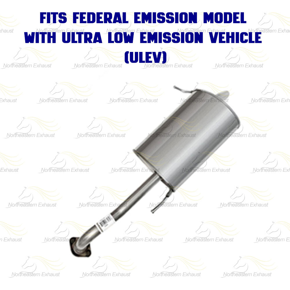 2011-2013 Hyundai Elantra 1.8L Front Pipe, Catalytic Converter and Muffler