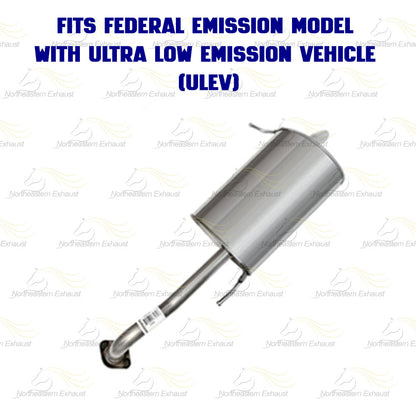 2011-2013 Hyundai Elantra 1.8L Front Pipe, Catalytic Converter and Muffler