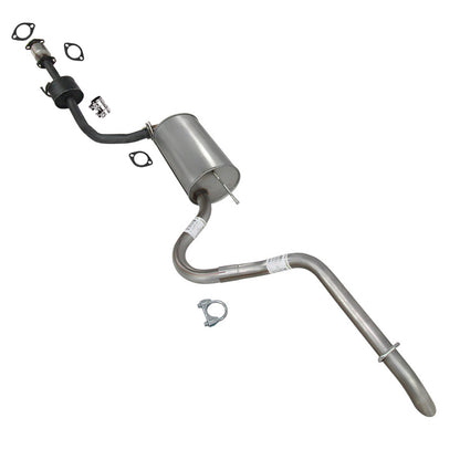 2007-2010 Hyundai Elantra 2.0L Exhaust Catalytic Converter, Resonator Pipe, and Muffler | EPA Approved
