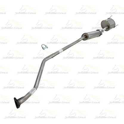 2001-2003 Acura EL 1.7L Exhaust Resonator and Muffler w/ Hanger Stainless Steel