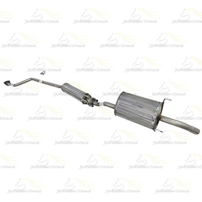 2001-2003 Acura EL 1.7L Exhaust Resonator and Muffler w/ Hanger Stainless Steel