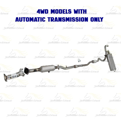 2016-2021 Mitsubishi Outlander Sport 2.0L Complete Exhaust System | EPA Approved | 4WD with Automatic Transmission