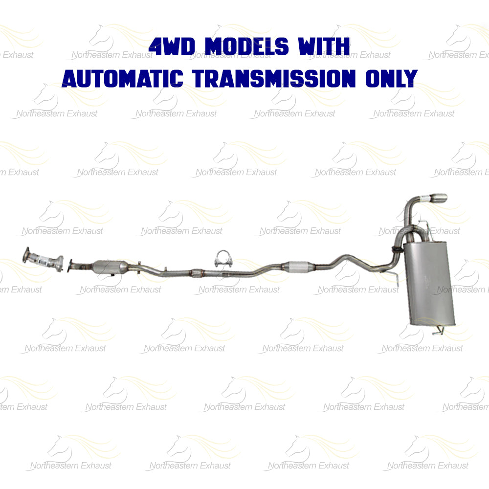 2016-2021 Mitsubishi Outlander Sport 2.0L Complete Exhaust System | EPA Approved | 4WD with Automatic Transmission