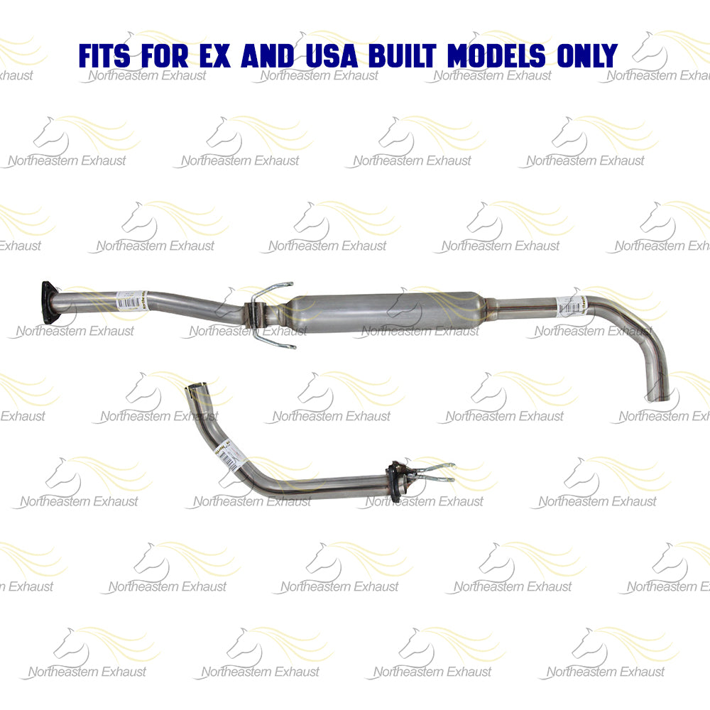 1992-1994 Honda Civic 1.6L Exhaust Resonator Pipe Assembly | USA-Built model
