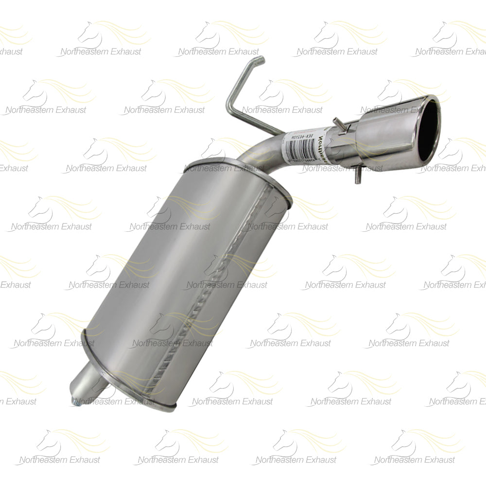 Stainless Steel Driver Side Exhaust Muffler with Tip for 2007-2010 Ford Edge 3.5L | 2007-2010Lincoln MKX 3.5L