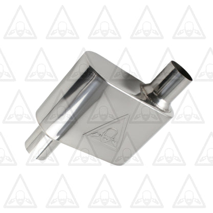 Stainless Steel Performance Universal Exhaust Muffler 2.25" ID x 2.38" OD x 13" Long